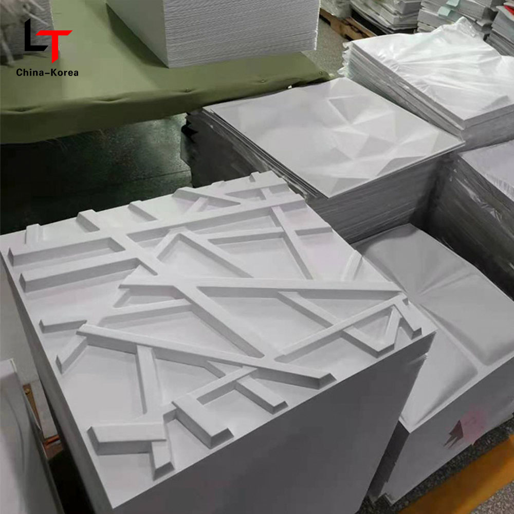 Moderni 3D PVC-seinäpaneeli/tarra sisustus vedenpitävä matta musta timanttimuoto olohuoneeseen makuuhuoneen seinäkoristeeseen vedenpitävä