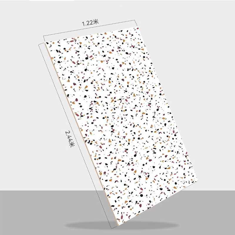 1220mm × 2440mm joustava PVC-muovi vaihtoehtoinen marmori SPC-seinäpaneeli ja -levy keinotekoinen jäljitelmä marmori UV-pinnoite PVC-marmorilevy