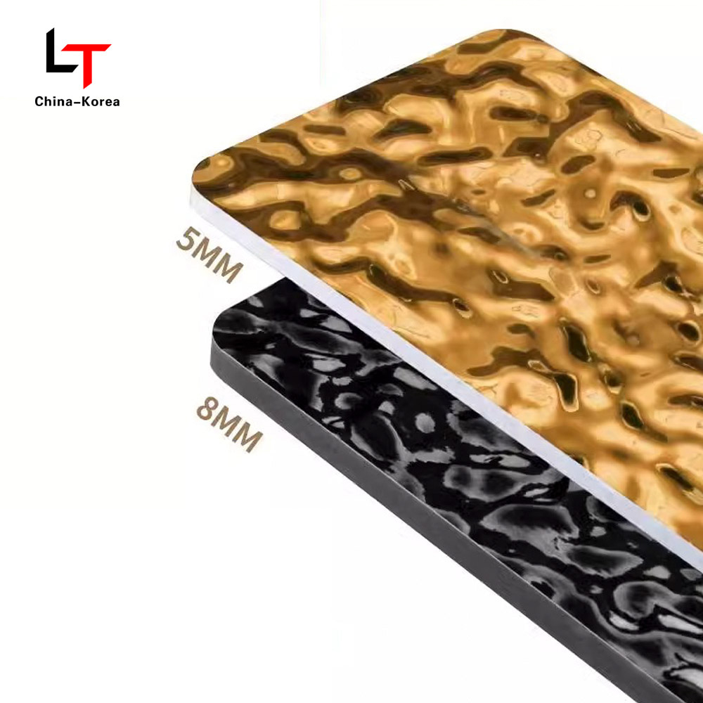 1220×2440mm Ympäristöystävälliset PVC-puuviilusyistä koristeelliset seinäpaneelit sisäseinien verhoiluun Vedenpitävät naarmuuntumattomat Helppo asentaa