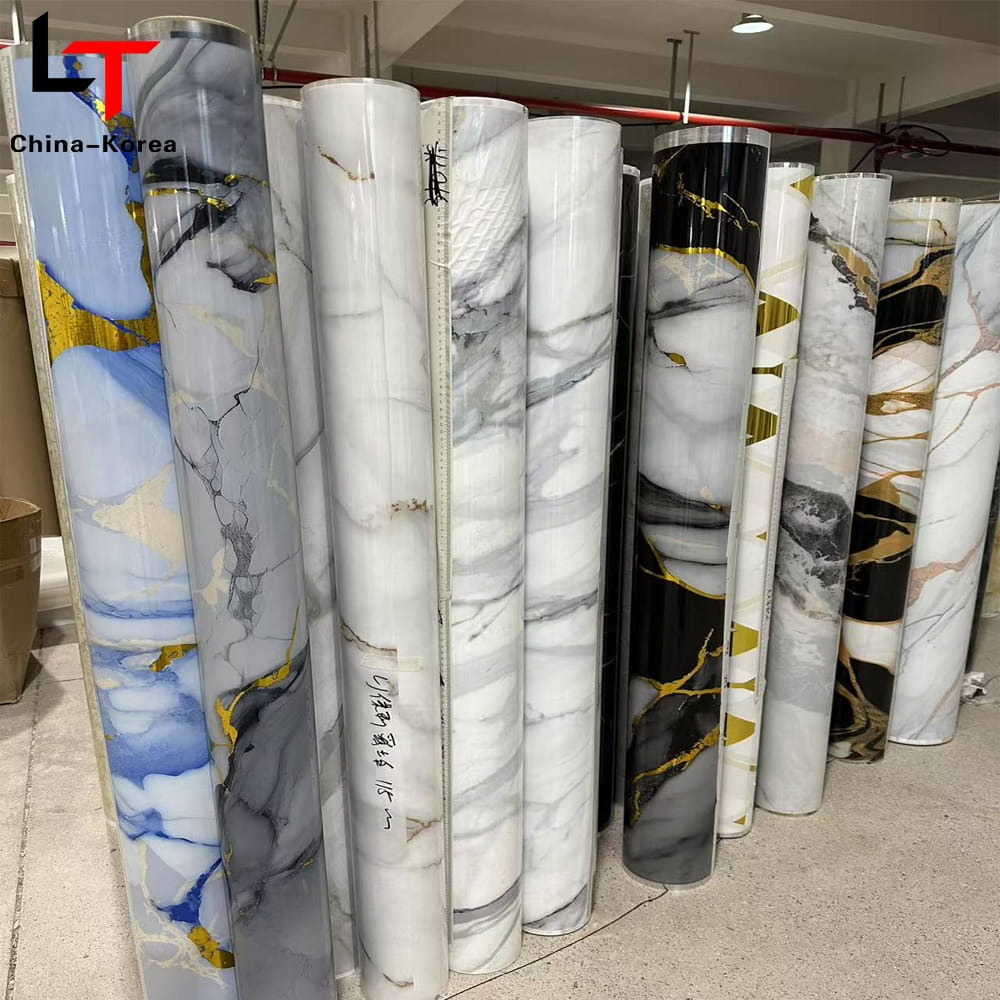 3D 5D-tulostus Laminointi Lämmönsiirtokalvo PVC Huonekalujen Koristekalvo Tyhjiöpuristusfolio Oven seinäpaneelille WPC UV Board