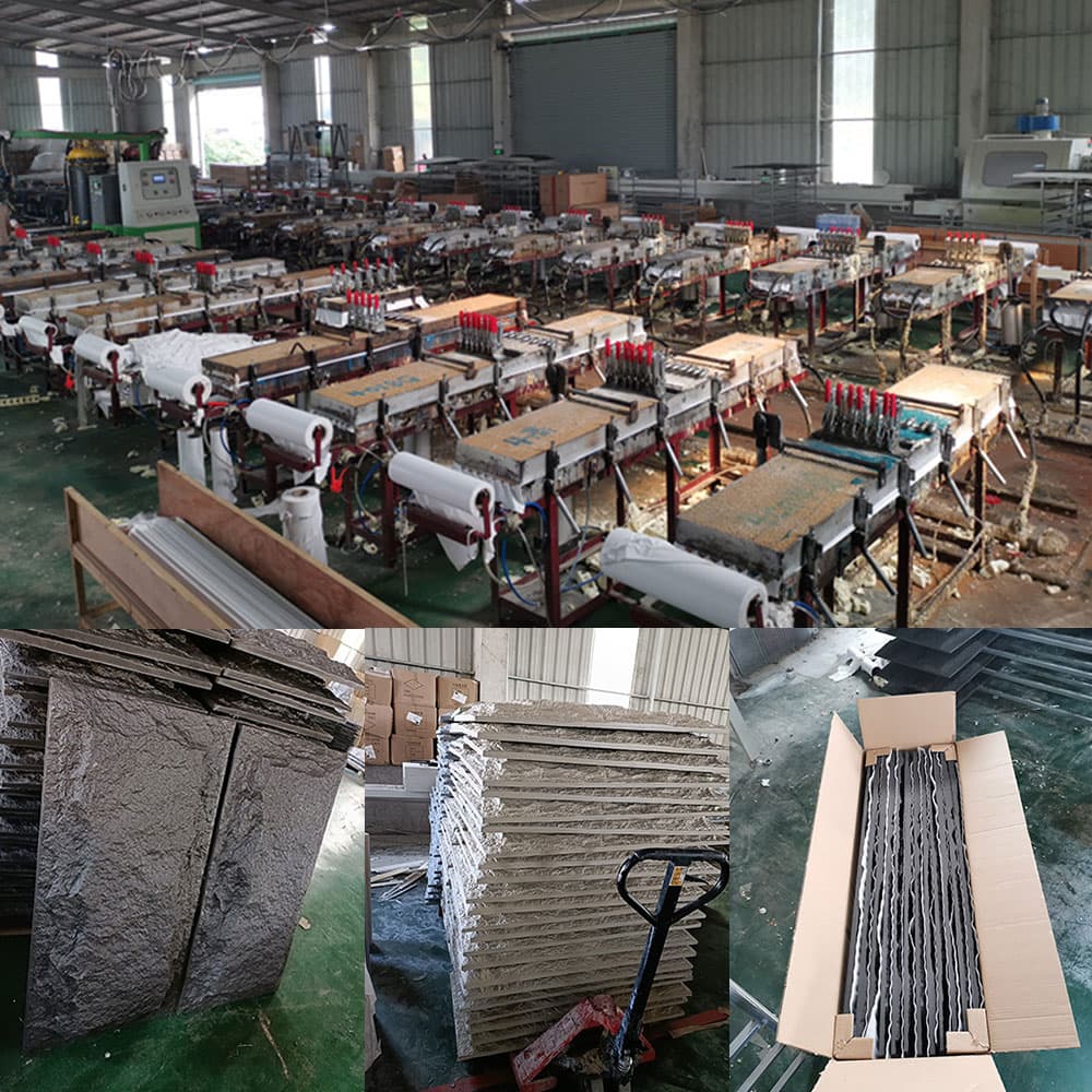 60*30cm koristeellinen viilulevy Decor Tekopolyuretaani Pu kiviseinäpaneeli tekokivi kotiin