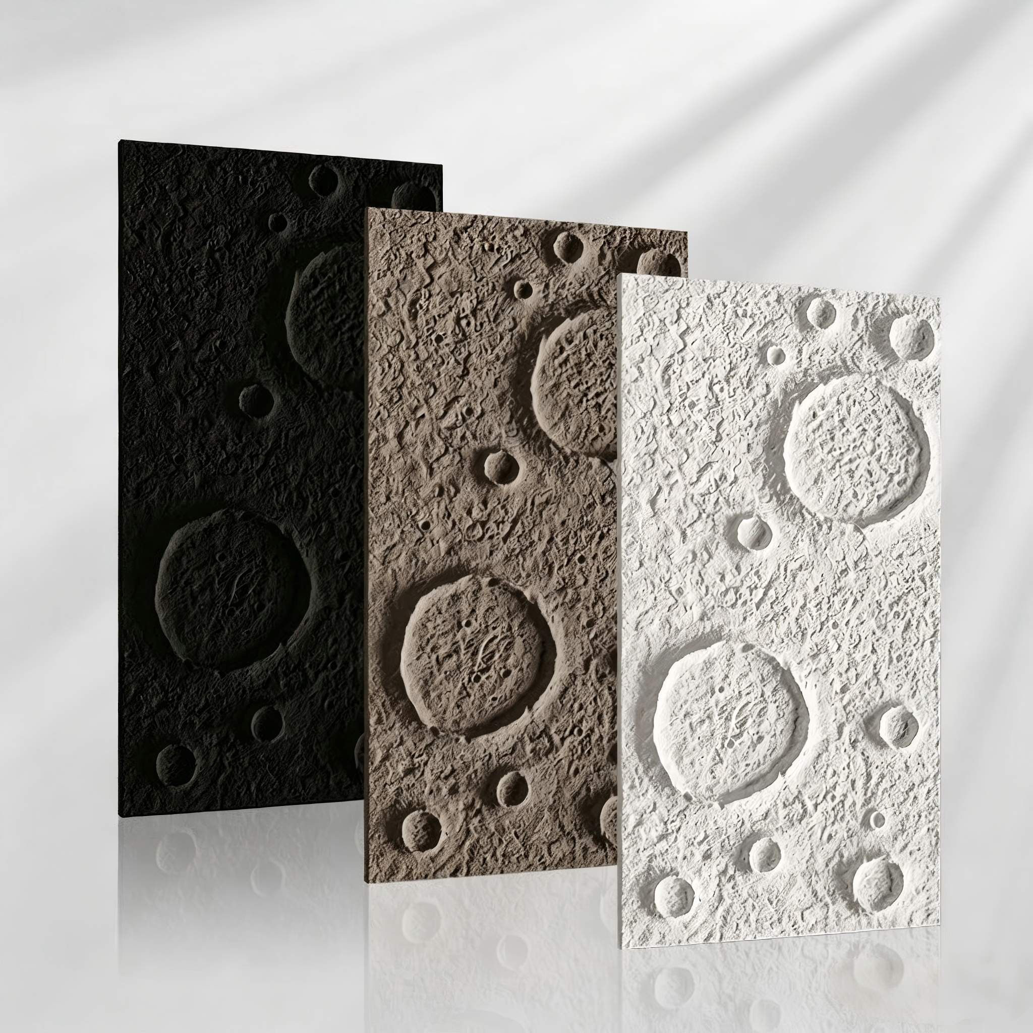 PU Moon Stone Wall: Kun kosminen estetiikka astuu kotitiloihin
